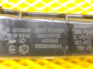 Фонарь крышки багажника правый, ориг. номер 605000468AA, KAIYI E5 GS11