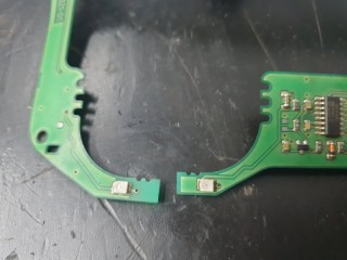 Плата кулисы, ориг. номер 7L6713243D, Volkswagen Touareg 7L6 2002-2007