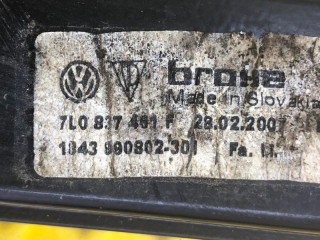 Стеклоподъемник передней левой двери (трапеция), ориг. номер 7L0837461F, Porsche Cayenne 957 2007-2010