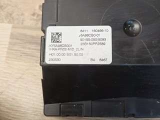 Блок управления печки/климат-контроля, ориг. номер 5A98CB0, 64115A98CB0, BMW X5 G05 рест 2023-2026