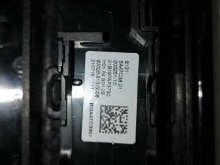 Панель управления магнитолой, ориг. номер 5A47C38, 61315A47C38, BMW X3 G01 рест 2021-2024