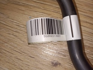 трубка вакуумная, ориг. номер 8605130, 11668605130, BMW X3 G01 2017-2021