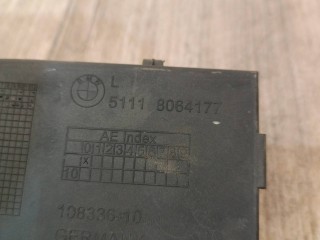 заглушка (решетка) бампера переднего левая, ориг. номер 8064177, 51118064177, BMW 1 F20/F21 2-й рест