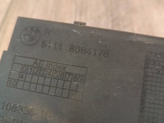 заглушка (решетка) бампера переднего правая, ориг. номер 8064178, 51118064178, BMW 1 F20/F21 2-й рест