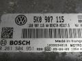 5K0907115, 0261S04951 Блок управления двигателем Volkswagen Golf 2009г. - фото №2