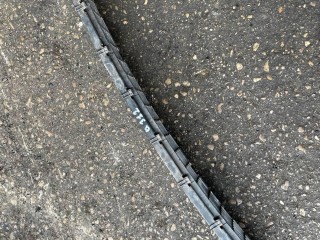 Заглушка (решетка) в бампер, Renault Latitude 2010-2013