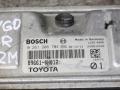 0261208704 блок управления двигателем Toyota Aygo 1 поколение AB10 2008г. - фото №2