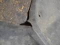 подкрылок передний левый Volkswagen Touareg 1 поколение 2005г. - фото №2
