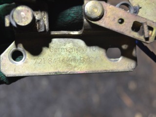 замок двери сдвижной правой, ориг. номер 721843654B, Volkswagen Transporter T4 1990-2003