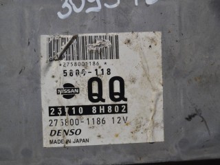 блок управления двигателем, ориг. номер 5800118QQ, 237108H802, Nissan X-Trail T30 2000-2004