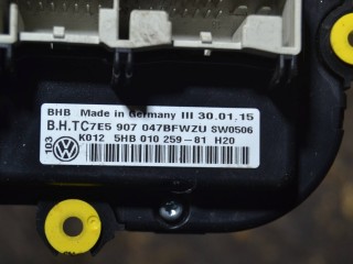 блок управления печки/климат-контроля, ориг. номер 7E5907047, Volkswagen Multivan T5 [рестайлинг] 2009-2015
