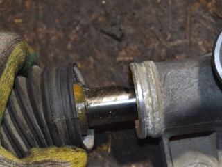 рулевая рейка, ориг. номер 4550002060, Toyota Corolla 9 поколение E120 [рестайлинг] 2002-2007