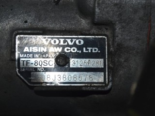 АКПП, ориг. номер TF80SC, 31256286, Volvo S80 2 поколение [рестайлинг] 2009-2013