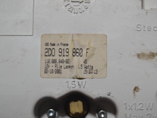 панель приборов (щиток), ориг. номер 2D0919860F, Mercedes-Benz Sprinter W901-905 [рестайлинг] 2000-2006