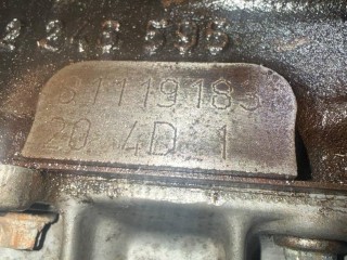 двигатель, ориг. номер M47D20, 204D1, BMW 3 E46 1997-2003