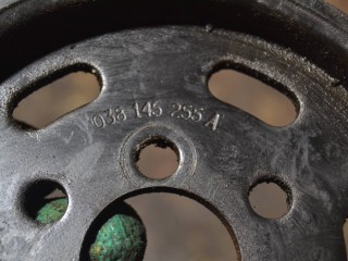 шкив насоса гидроусилителя, ориг. номер 038145255A, Audi A3 8L [рестайлинг] 2000-2003