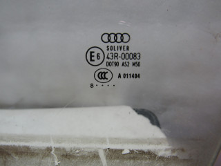 стекло двери передней левой, Audi A6 4F/C6 2004-2008