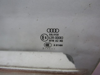 стекло двери передней левой, Audi A6 4F/C6 2004-2008