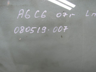 стекло двери передней левой, Audi A6 4F/C6 2004-2008