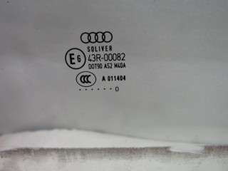 стекло двери задней левой Audi A5 8T 2007-2011, левый руль