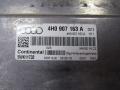4H0907163A блок управления раздаточной коробки Audi A8 D4/4H 2012г. - фото №4