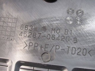 кожух рулевой колонки, ориг. номер 45287-06420, Toyota Tundra 3 XK70 2021-2026