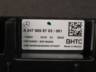 Блок управления печки/климат-контроля, ориг. номер A2479056703, Mercedes-Benz GLE V167 рест
