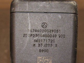 Замок ремня безопасности, ориг. номер A1678602003, Mercedes-Benz GLE V167 рест