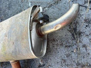 Глушитель, ориг. номер 20100JD200, Nissan Qashqai 1 2006-2010