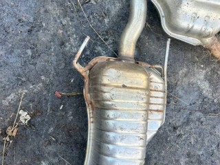 Глушитель, ориг. номер 13115563, 13109145, Opel Astra H 2006-2014