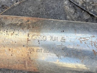 Глушитель, ориг. номер 4C0253611, Volkswagen Passat B5 1996-2001