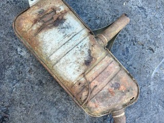 Глушитель, ориг. номер 8D0253611P, Volkswagen Passat B5 1996-2001