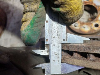 Диск тормозной передний, Ford Escape 1 2000-2004