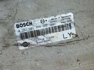 Блок управления двигателем, ориг. номер 0261203855, 237103J400, Nissan Primera 11 1996-2000