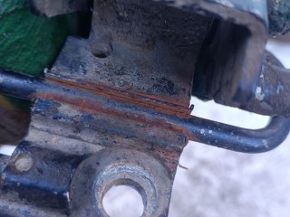 Петля двери передней левой, ориг. номер 4B0831411A, Audi A6 C5 (S6,RS6) 2001-2005