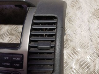 Накладка декоративная на торпедо, Nissan Navara D40 2005-2010
