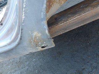 Четверть задняя левая, Citroen C3 Picasso 2008-2012