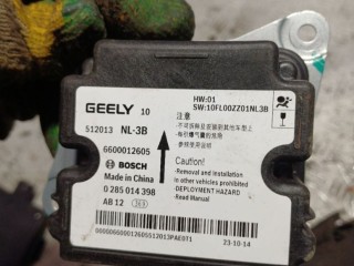 Блок AirBag, ориг. номер 6600012605, 0285014398, Geely Atlas Pro 2019-2026