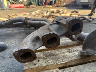 Коллектор выпускной, ориг. номер 1286816, BMW 7 E32 1986-1994