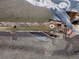 Стакан лонжерона левый, Honda Accord 8 2007-2011