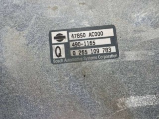 Блок управления ABS, ориг. номер 47850AC000, 0265109783, Infiniti G 3