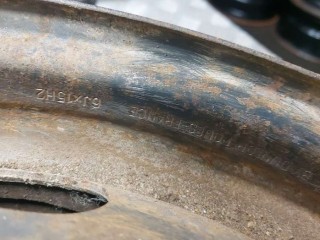 Диск штампованный, Nissan Almera G15 2012-2018