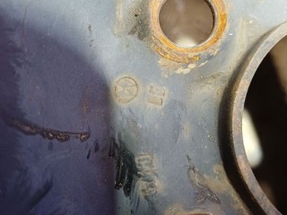 Диск штампованный, ориг. номер 1J0601027, Volkswagen Bora 1998-2005