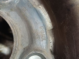 Диск штампованный, ориг. номер 6N0601025A, Volkswagen Lupo 1998-2005