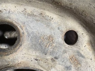 Диск штампованный, ориг. номер 321601025H, Volkswagen Caddy 2 1995-2004