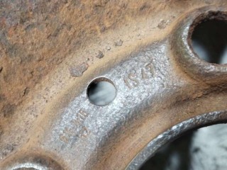 Диск штампованный, ориг. номер 1181957, BMW 3 E36 1990-1996