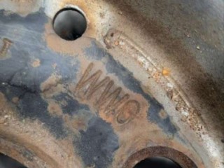 Диск штампованный, ориг. номер 1H0601025A, Volkswagen Golf 3 1991-2000