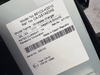 Беспроводное зарядное устройство, ориг. номер 861C0K0010, Toyota Yaris 4 2017-2022