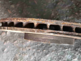 Диск тормозной передний, Opel astra G 1998-2009