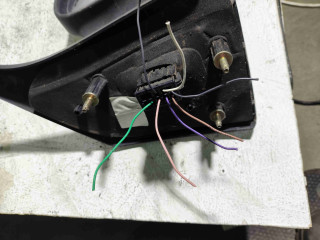 Зеркало наружное правое, Renault Scenic 1 1999-2003